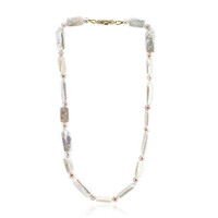 Collier en argent et Perle Keshi (TPC)