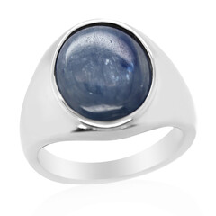 Bague pour homme en argent et Kyanite