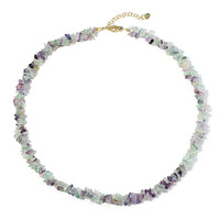 Collier en argent et Fluorite