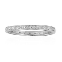 Bague en argent et Diamant I3 (I)