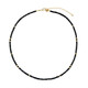 Collier en argent et Tourmaline noire