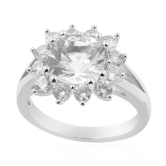 Bague en argent et Danburite