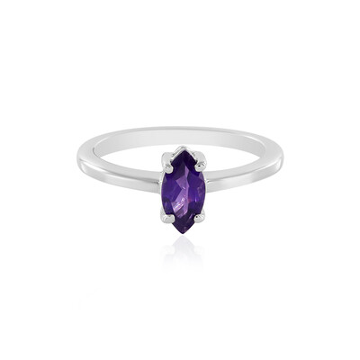 Bague en argent et Améthyste