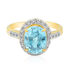 Bague en or et Zircon de Ratanakiri (Adela Gold)