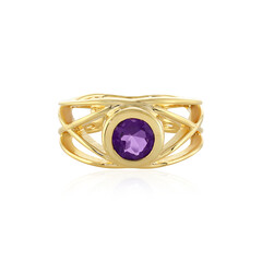 Bague en argent et Améthyste d'Uruguay