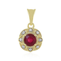 Pendentif en or et Rubis de Madagascar (Adela Gold)