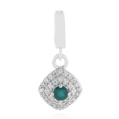 Pendentif en argent et Grandidierite