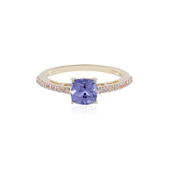 Bague en or et Tanzanite