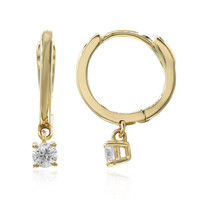 Boucles d'oreilles en or et Diamant I1 (H) (CIRARI)