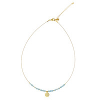 Collier et Aigue-marine