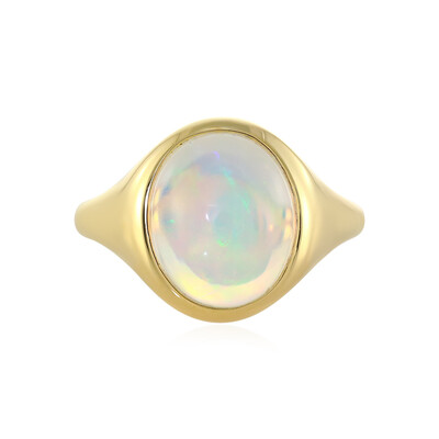 Bague en argent et Opale Welo