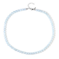 Collier en argent et Aigue-marine du Brésil