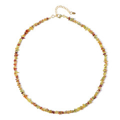 Collier en argent et Saphir de Songea
