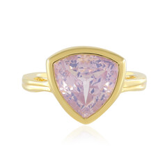 Bague en argent et Quartz Fleur de Lys