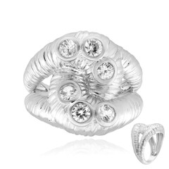 Bague en argent et Zircon