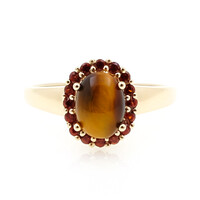 Bague en or et Œil de Tigre