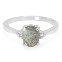 Bague en argent et Labradorite