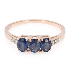 Bague en argent et Saphir de Kanchanaburi