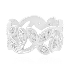 Bague en argent et Zircon