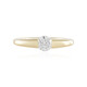 Bague en or et Diamante I2 (G)  (de Melo)