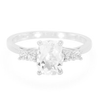 Bague en argent et Goshénite