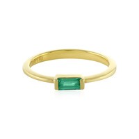 Bague en argent et Emeraude de Colombie