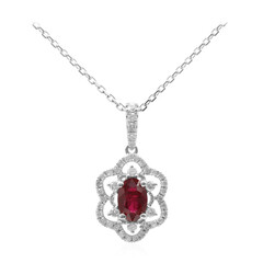 Collier en or et Rubis AAA du Mozambique (CIRARI)