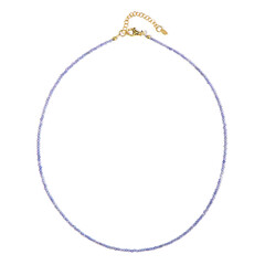 Collier en argent et Tanzanite