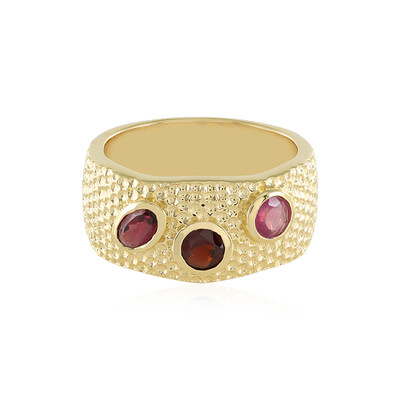 Bague en argent et Grenat Rhodolite