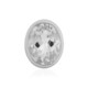 Pendentif en argent et Quartz blanc (MONOSONO COLLECTION)