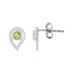 Boucles d'oreilles en argent et Péridot