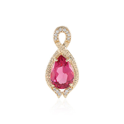 Pendentif en or et Rubellite (AMAYANI)