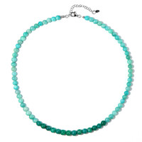 Collier en argent et Amazonite