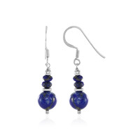 Boucles d'oreilles en argent et Lapis-Lazuli
