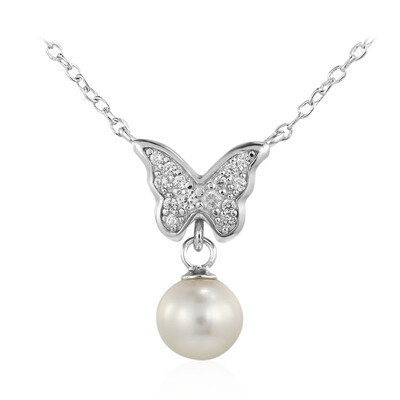 Collier en argent et Perle de culture d'eau douce