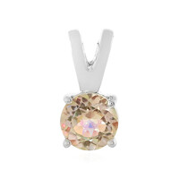 Pendentif en argent et Quartz Luna