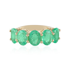 Bague en or et Emeraude de Russie