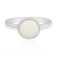 Bague en argent et Opale Welo