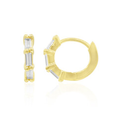 Boucles d'oreilles en argent et Zircon
