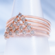 Bague en or et Diamant rose de France SI1 d'Argyle  (Annette)