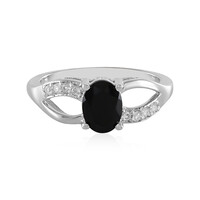 Bague en argent et Onyx noir