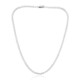 Collier en argent et Topaze blanche