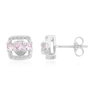 Boucles d'oreilles en argent et Topaze impériale de Katlang