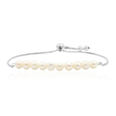 Bracelet en argent et Perle de culture d'eau douce