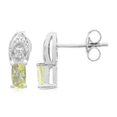 Boucles d'oreilles en argent et Apatite Xia