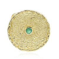 Pendentif en argent et Emeraude de Zambie