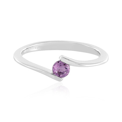 Bague en argent et Améthyste