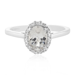 Bague en argent et Danburite