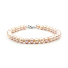 Bracelet en argent et Perle de culture d'eau douce (TPC)