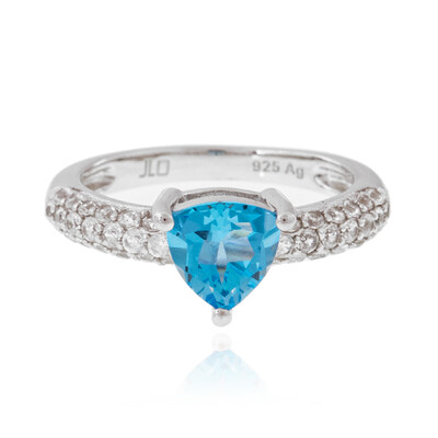 Bague en argent et Topaze de Marambaia